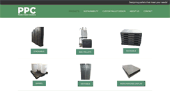 Desktop Screenshot of ppcpallets.com
