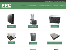 Tablet Screenshot of ppcpallets.com